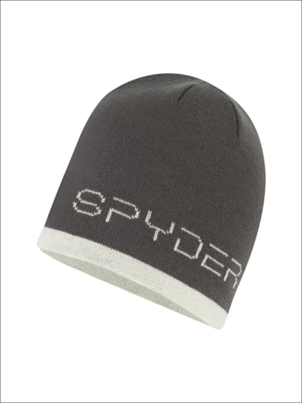 Reversible Slouch Beanie 100% Acrylic Lightweight Pull-On Winter Hat